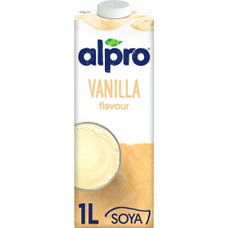 Alpro Soya Vanilla  1Ltr, Pack Of 6 Alpro Soya Vanilla  1Ltr, Pack Of 6