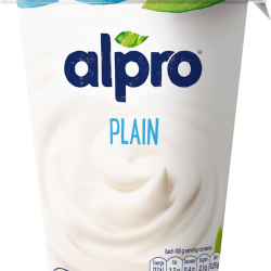 Alpro Plant Based Alternate Yogurt Plain 500g, Pack Of 8 Alpro Plant Based Alternate Yogurt Plain 500g, Pack Of 8