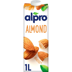 Alpro Almond Drink 1Ltr, Pack Of 6 Alpro Almond Drink 1Ltr, Pack Of 6