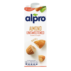Alpro Almond No Sugars  1Ltr, Pack Of 6 Alpro Almond No Sugars  1Ltr, Pack Of 6