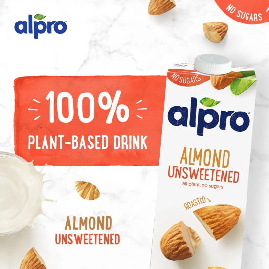 Alpro Almond No Sugars  1Ltr