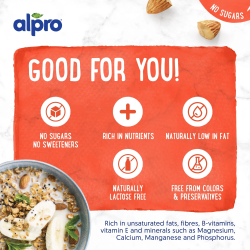 Alpro Almond No Sugars  1Ltr, Pack Of 6 Alpro Almond No Sugars  1Ltr, Pack Of 6