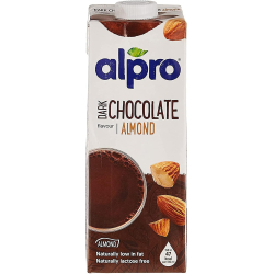 Alpro Almond Dark Chocolate 1Ltr, Pack Of 6 Alpro Almond Dark Chocolate 1Ltr, Pack Of 6