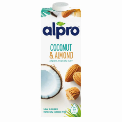 Alpro Drink Coconut-Almond  1Ltr, Pack Of 6 Alpro Drink Coconut-Almond  1Ltr, Pack Of 6