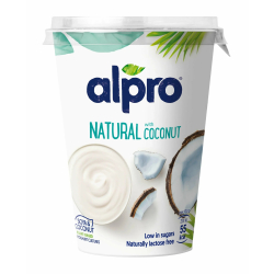 Alpro Plant Based Alternate Yogurt Coconut 500g, Pack Of 8