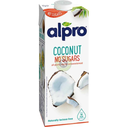 Alpro Coconut No Sugars  1Ltr, Pack Of 6 Alpro Coconut No Sugars  1Ltr, Pack Of 6