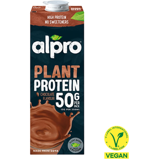 Alpro Soya High Protein Chocolate Drink 1Ltr