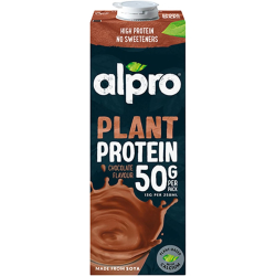 Alpro Soya High Protein Chocolate Drink 1Ltr, Pack Of 6 Alpro Soya High Protein Chocolate Drink 1Ltr, Pack Of 6