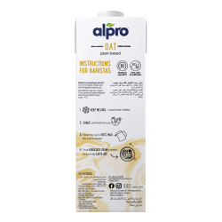 Alpro Barista Oat Drink 1Ltr, Pack Of 8 Alpro Barista Oat Drink 1Ltr, Pack Of 8