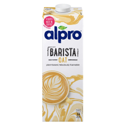 Alpro Barista Oat Drink 1Ltr, Pack Of 8 Alpro Barista Oat Drink 1Ltr, Pack Of 8