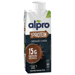 Alpro Protein Chocolate  250 ml, Pack Of 6 Alpro Protein Chocolate  250 ml, Pack Of 6