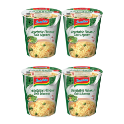 Indomie Instant Noodles, Vegetable Flavour 60g ( Pack of 4)