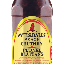 Mrs. Balls Peach Chutney 470g, Pack Of 6
