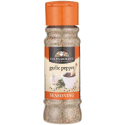 Ina Paarman Seasoning Garlic Pepper 200 ml, Pack Of 6 Ina Paarman Seasoning Garlic Pepper 200 ml, Pack Of 6