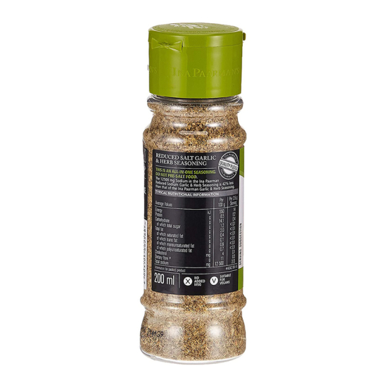 Ina Paarman Seasoning Reduced Sodium Garlic & Herb 200 ml