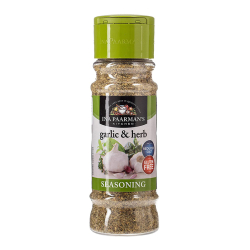 Ina Paarman Seasoning Reduced Sodium Garlic & Herb 200 ml, Pack Of 6 Ina Paarman Seasoning Reduced Sodium Garlic & Herb 200 ml, Pack Of 6