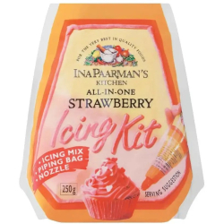 Ina Paarman Strawberry Icing Kit 250 ml Ina Paarman Strawberry Icing Kit 250 ml