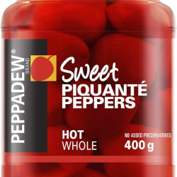 Peppadew Hot Whole Sweet Piquante Peppers 400g