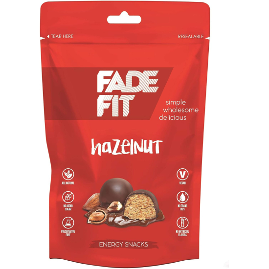 Fade Fit Chocolate And Hazelnut Energy Balls 45g