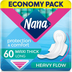 Nana Maxi Long Wings (60pcs), Pack Of 3
