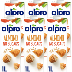 Alpro Almond No Sugars Drink (6 x 1L) Alpro Almond No Sugars Drink (6 x 1L)