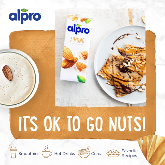 Alpro Almond Drink (6 x 1L)