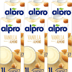 Alpro Almond Vanilla Drink (6 x 1L) Alpro Almond Vanilla Drink (6 x 1L)