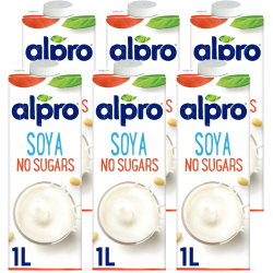 Alpro Soya No Sugars Drink (6 x 1L) Alpro Soya No Sugars Drink (6 x 1L)