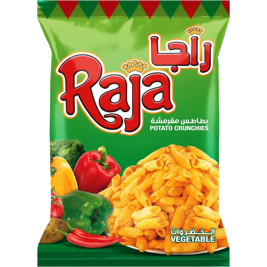 Raja Potato Crunchies Vegetable Flavor 70g