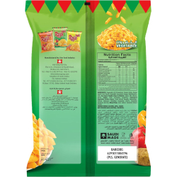 Raja Potato Crunchies Vegetable Flavor 140g Raja Potato Crunchies Vegetable Flavor 140g