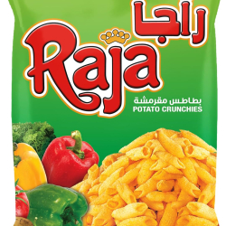 Raja Potato Crunchies Vegetable Flavor 140g