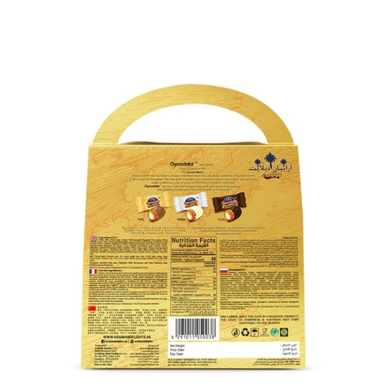 Arabian Delights Chocodate Classic Assorted Bag Style Box 500g