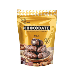 Chocodate Milk Chocolate Pouch, 250g, Pack Of 6 Chocodate Milk Chocolate Pouch, 250g, Pack Of 6
