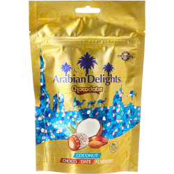 Arabian Delights Chocodate Coconut 90g Pouch Arabian Delights Chocodate Coconut 90g Pouch