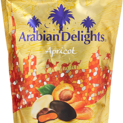 Arabian Delights Choco Apricot Assorted 250g Pouch, Pack Of 6 Arabian Delights Choco Apricot Assorted 250g Pouch, Pack Of 6