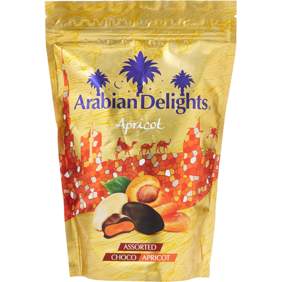 Arabian Delights Choco Apricot Assorted 250g Pouch