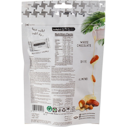 Chocodate Exclusive Real White 100g, Pack Of 12 Chocodate Exclusive Real White 100g, Pack Of 12