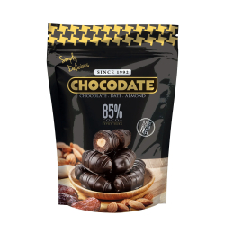 Chocodate Exclusive Real Extra Dark Pouch 250g, Pack Of 6 Chocodate Exclusive Real Extra Dark Pouch 250g, Pack Of 6