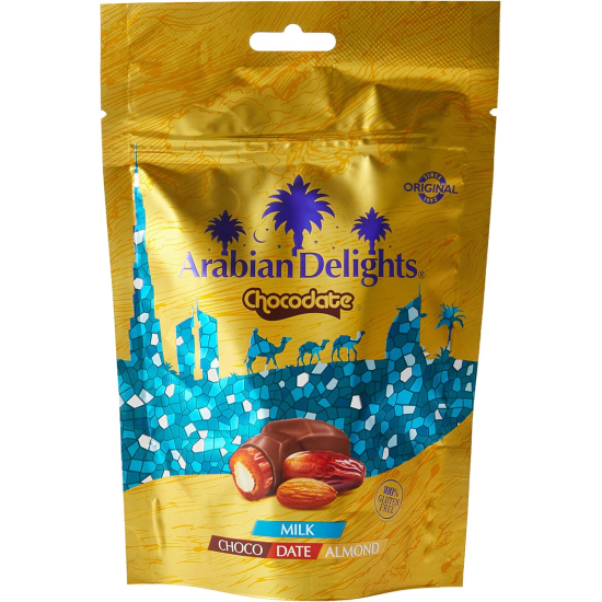 Arabian Delights Chocodate Classic Milk 90g Pouch