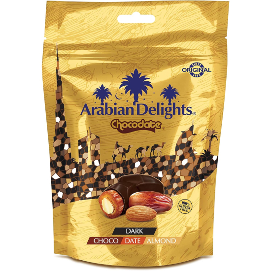 Arabian Delight Classic Dark Chocolate Pouch 90g