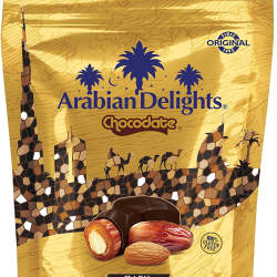 Arabian Delight Classic Dark Chocolate Pouch 230g, Pack Of 12 Arabian Delight Classic Dark Chocolate Pouch 230g, Pack Of 12