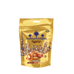 Arabian Delights Chocodate Caramel 90g Pouch Arabian Delights Chocodate Caramel 90g Pouch