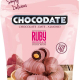 Chocodate Exclusive Ruby Handmade Treat Rich Silky Chocolate Pouch 90g
