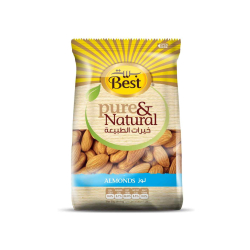 Best Pure & Natural Almonds Bag 150g, Pack Of 12 Best Pure & Natural Almonds Bag 150g, Pack Of 12