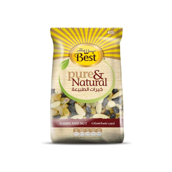 Best Pure & Natural Raisn & Nut Bag 150g