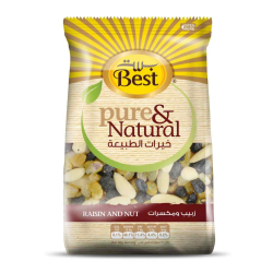 Best Pure & Natural Raisin & Nut 350g, Pack Of 12