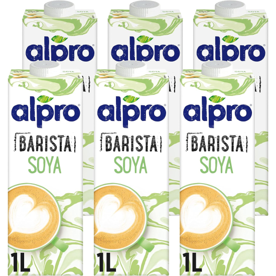  Alpro Barista Soya Drink (6 x 1L)