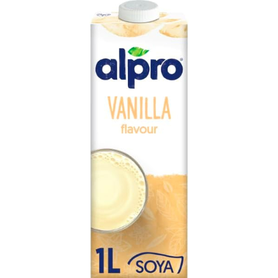  Alpro Soya Vanilla Drink (6 x 1L)