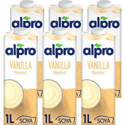 Alpro Soya Vanilla Drink (6 x 1L)  Alpro Soya Vanilla Drink (6 x 1L)