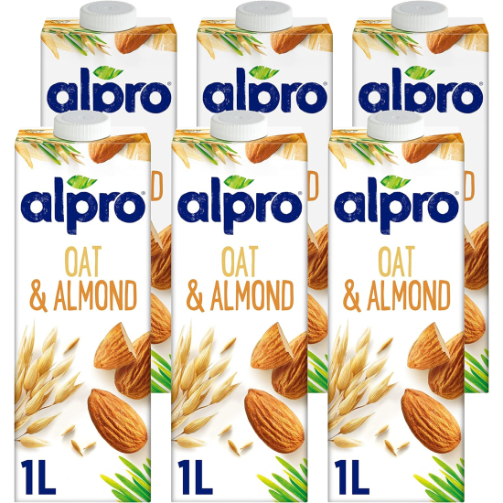Alpro Oat Almond Drink (6 x 1L)